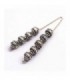 Begleri beads with handmade sterling silver roller beads, 704
