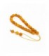Yellow jade worry beads, simple bead finish, code 760