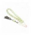 Green jade worry beads, elegant beads, code 977