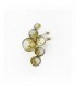 Sterling silver enamel ring, bubbles, code RG27061-26-59
