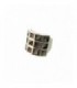 Sterling silver enamel ring with flexible squares, code RG2901-24-10