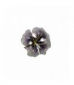 Sterling silver enamel pendant with flower, code PD2512-11-10
