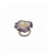 Sterling silver enamel ring, flower, code RG2512-26-10