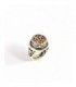 Floral Sterling silver ring, byzantine design, code D-264