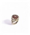 Sterling silver ring, byzantine design, code D-276
