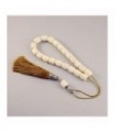 Animal's bone komboloi worry beads, elegant finish, 854