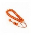 Brown aventurine worry beads efhantro, simple bead finish, code 886