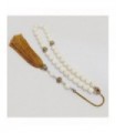 Shell coral worry beads, luxury finish, 888