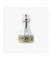 14K gold and sterling silver tassel funnel, code FS-613