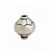 Sterling silver roller bead, code S-43