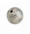 Sterling silver roller bead, code S-125