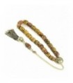 Leopard's Skin worry beads for capricorn, clasic finish, code 941