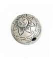 Sterling silver roller bead, code S-126