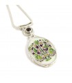 Sterling silver pendant with enamel, code M-69.1