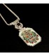 Sterling silver pendant with enamel, code M-71.1