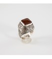 Crystal Healing, Sterling silver ring with semi precious stones, code D-289