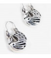 Sterling silver earrings in a birds shape,code S-55