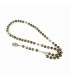 Smokey Quartz Rosary with sterling silver accessories, code 986
