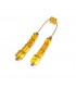 Champagne amber begleri beads, code 164