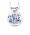 Sterling silver pendant with enamel, code M-70.4