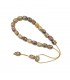 Leopard's Skin worry beads, simple bead finish, code 242