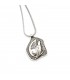 Sterling silver pendant  with 2 doves, code MP_18.1