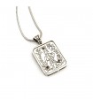 Sterling silver pendant with a musician, code MP_7a