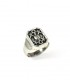 Sterling silver ring, code D-25