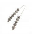 Begleri beads with handmade sterling silver beads, 203