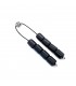 Ebony begleri beads with sterling silver accessories, code 222