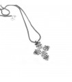 Sterling silver Cross pendant, code M_198