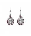 Sterling silver earrings with birds,  S_199