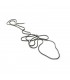 Sterling silver chain for pendants,  code 400