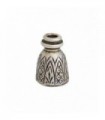 Sterling silver tassel funnel for worry beads, code F-162