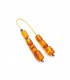 Baltic Amber begleri beads, code 285